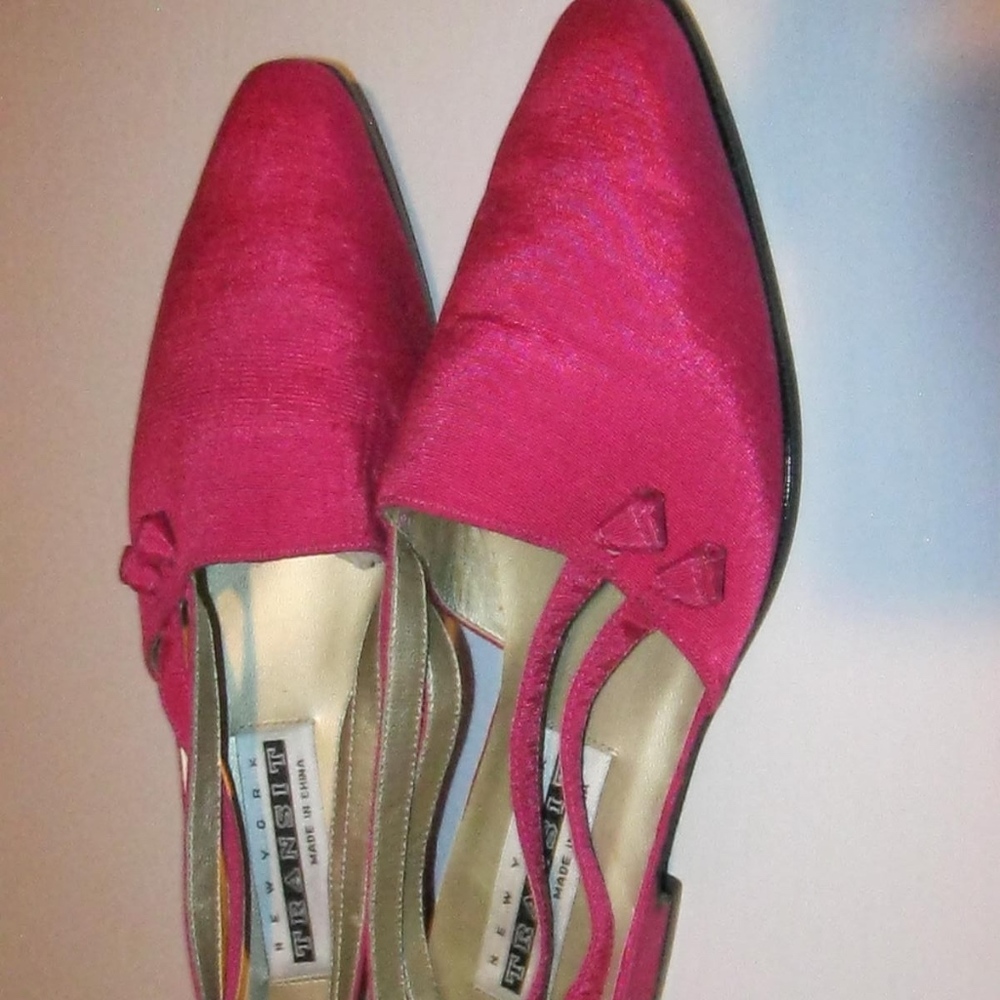 New, SZ.10 M.., Dressy, Fuchsia 'New York Transit'
